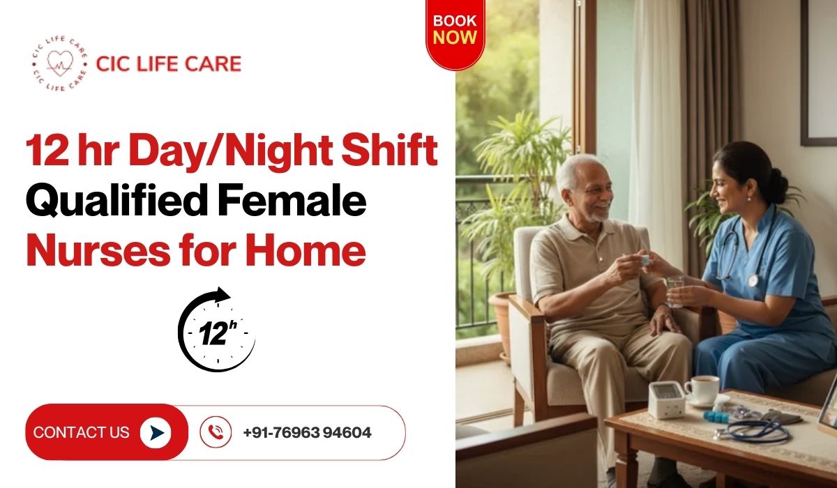 12 hr Day/Night Shift Qualified Female Nurses for Home