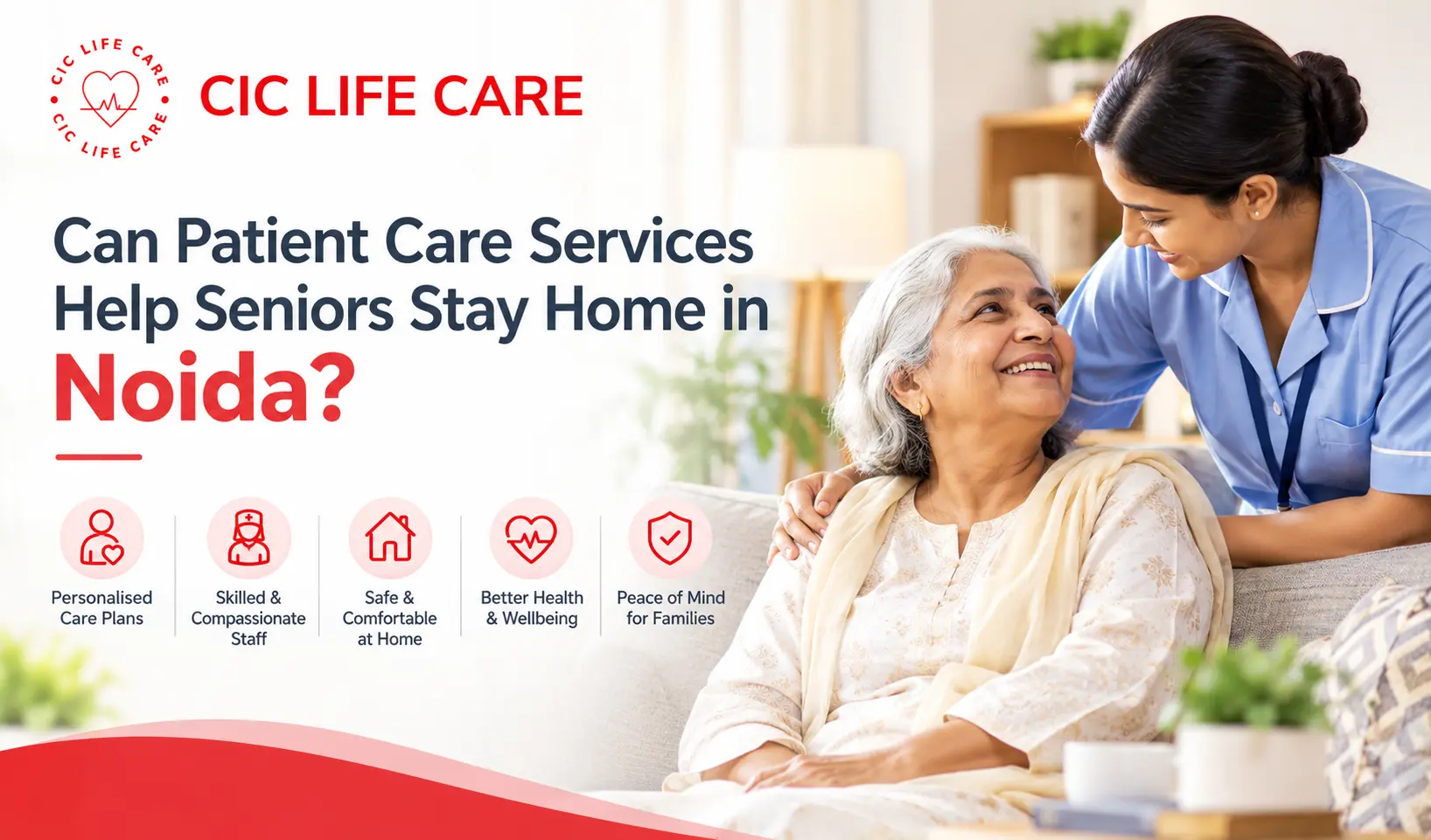 Can Patient Care Services Help Seniors Stay Home in Noida?